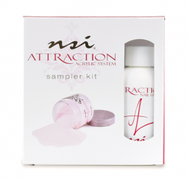 Attraction nail powder for artificial acrylic nail manicure sample kit
