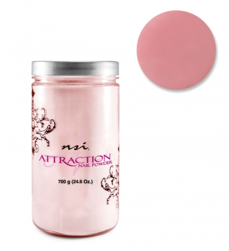 Attraction nail powder for artificial acrylic nail manicure purely pink masque