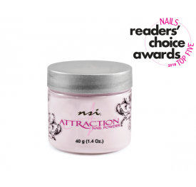 Attraction nail powder for artificial acrylic nail manicure radiant pink