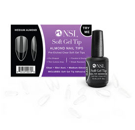 Soft Gel Try Me Kit Almond nail tips